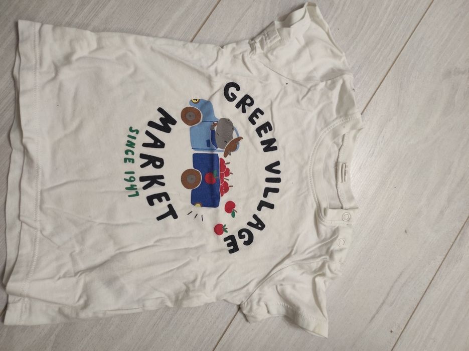 Bluzka z krótkim rękawem h&m r 80