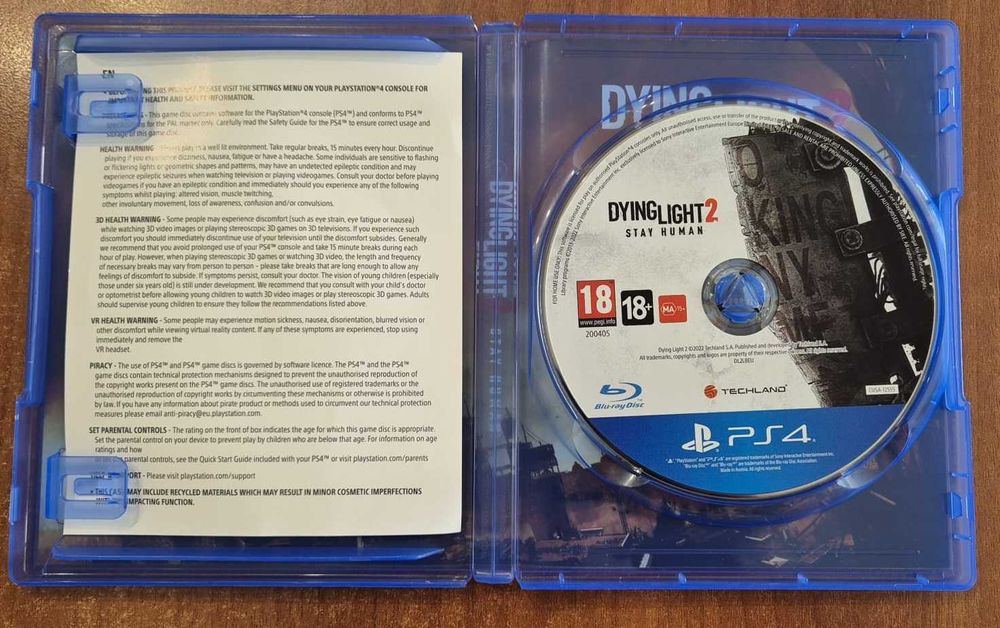 Gra Dying Light 2 na PS4 i PS5 – świetny stan Darmowa aktualizacja do PS5