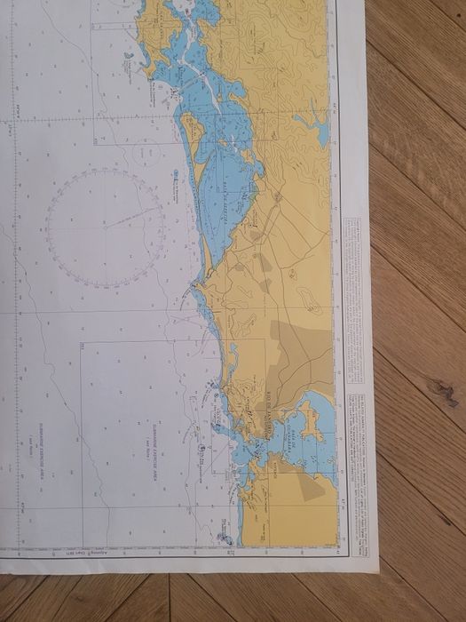 Mapa morska Admiralicja Brytyjska. Nr 3970 Rio de Janeiro to Jlha ..