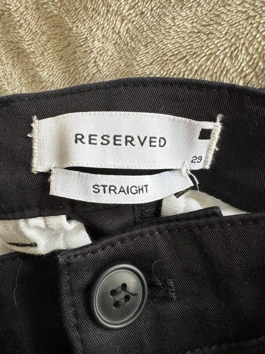 Spodnie męskie z prostymi nogawkami Reserved