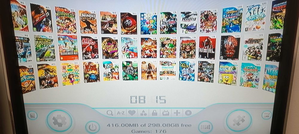 Consola Nintendo Wii Branca c/ 176 Jogos + EXTRAS