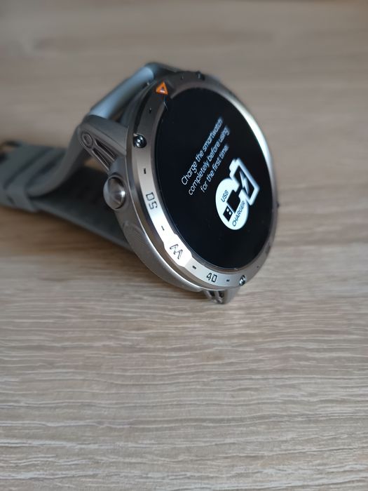 Smartwatch z kompasem i latarką 1000mah+bransoleta