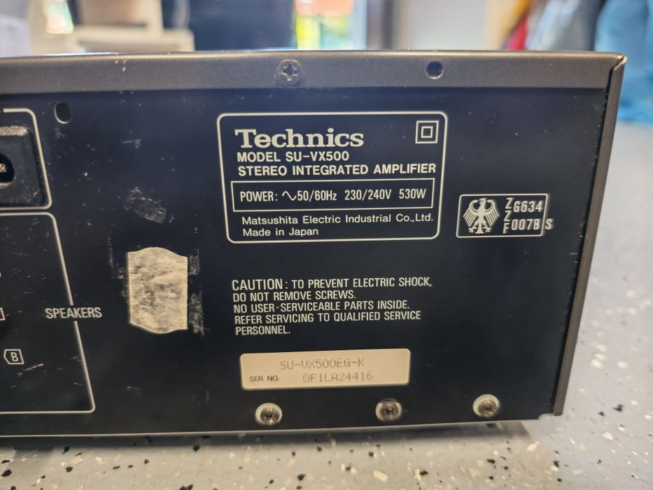 Wzmacniacz Technics su-vx500