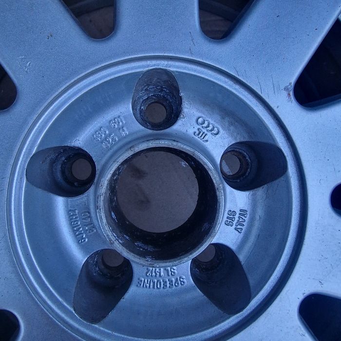 Диски ауді без ковпачків 5/112r16
