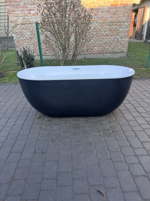 Ванна акрилова окремостояча 151 см (00244+) сантехніка