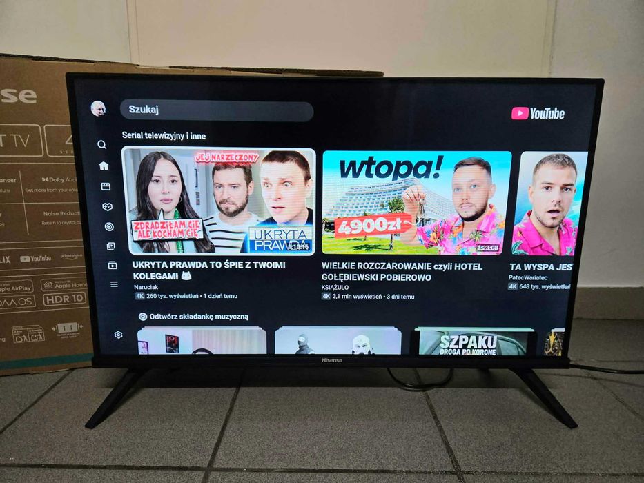 Telewizor 32cale Hisense 32A4Q Smart TV