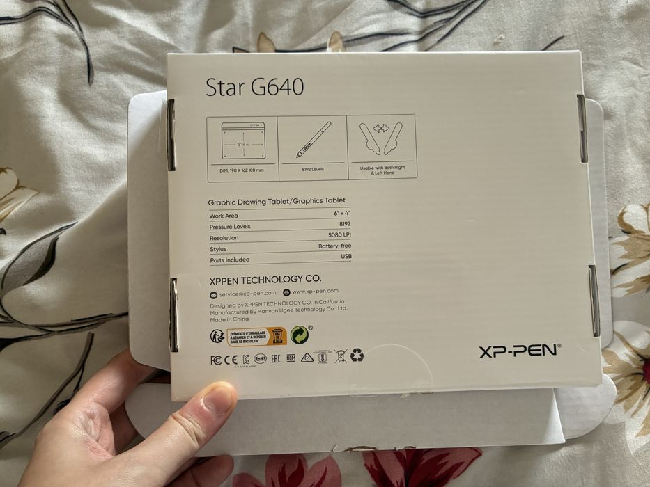 Mesa digitalizadora X-PEN Star G640