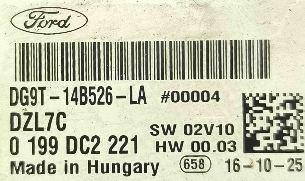 Módulo Electrónico DG9T-14B526-LA - FORD MONDEO V Turnier