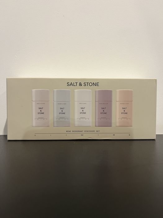 Подарунковий набір дезодорантів SALT & STONE Mini Deodorant Set