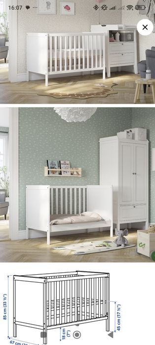 Conjunto para quarto de bebé