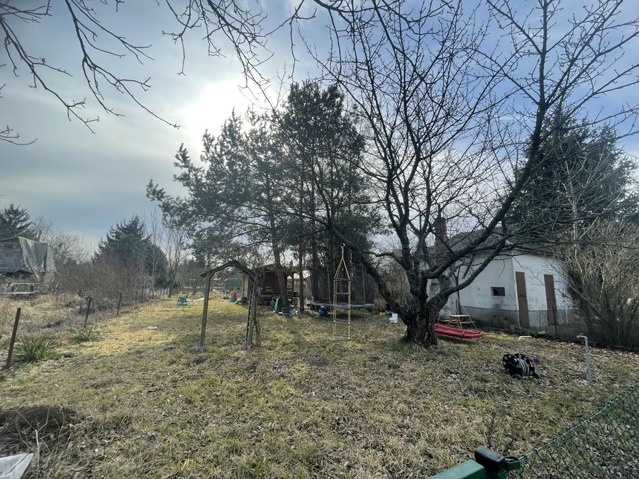 Działka ROD Lotnik ul. Strachowicka koło lotniska 350m