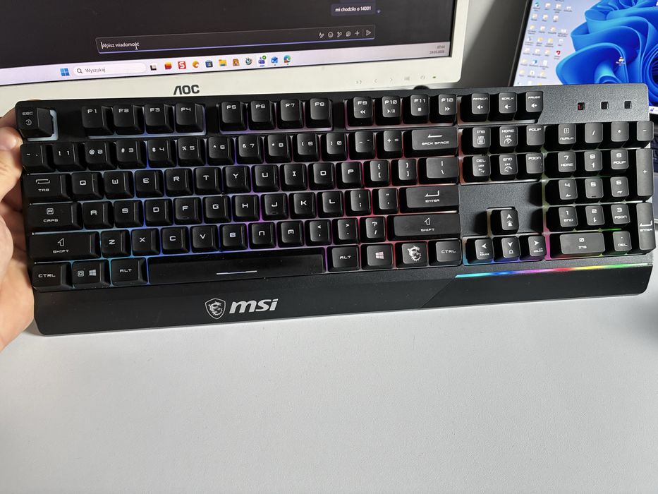 Klawiatura mechaniczna MSI Vigor GK30