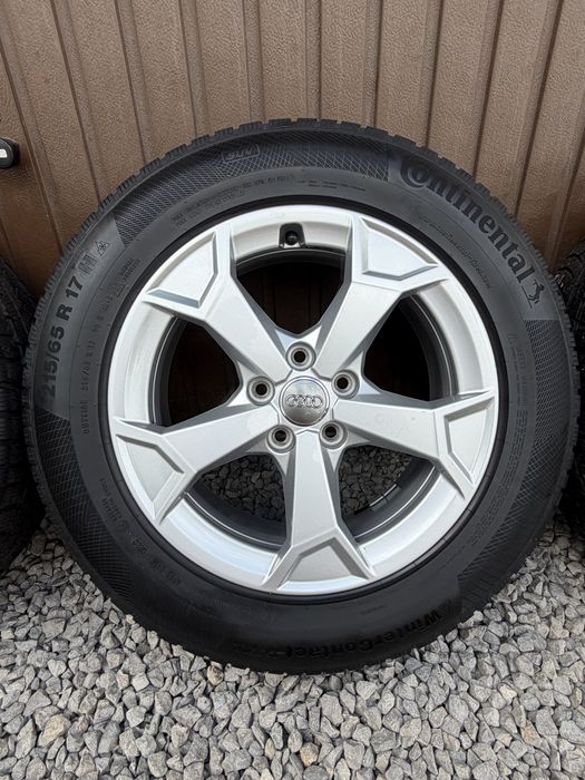 Felgi z oponami 215/65R17 Audi Q3 5x112 Q2 A4 B5 B6 B7 A6 C6 C5 TT A3 VW Tiguan Seat Tarraco Skoda Kodiaq vw