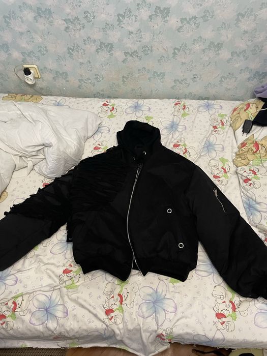 Bomber kuroxx бомбер shoulder tears