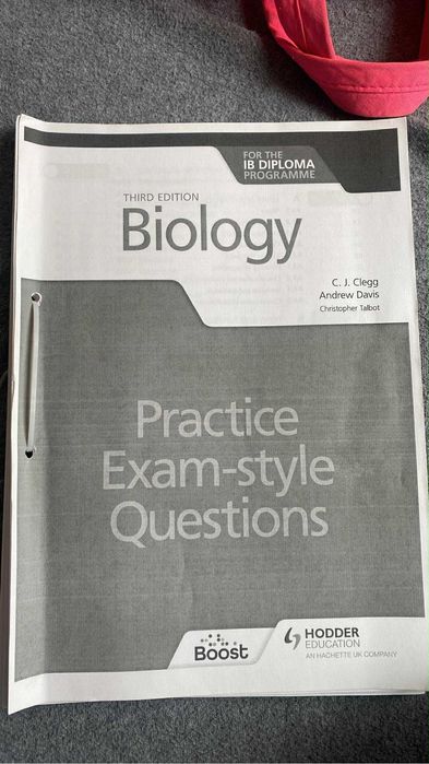 Ćwiczenia IB Biology and Chemistry, Zadania do matury IB, Link do dysk