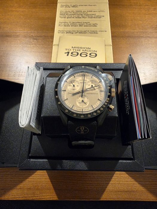 Swatch Moonswatch 1969 novo