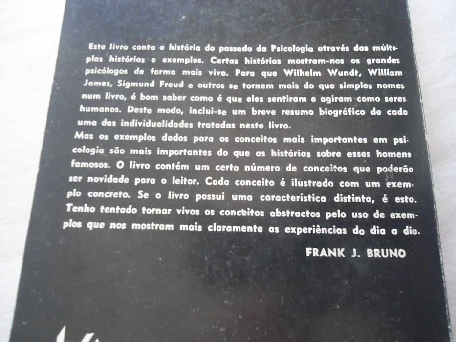 História da Psicologia por Frank J.Bruno