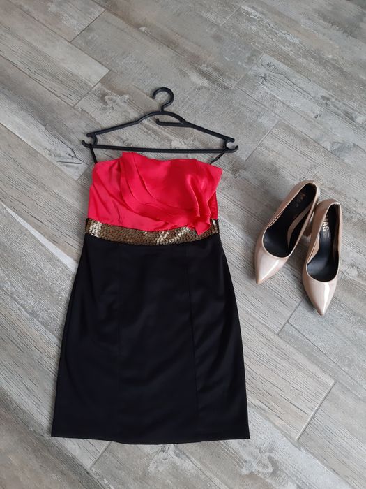 Плаття нарядне з бісером