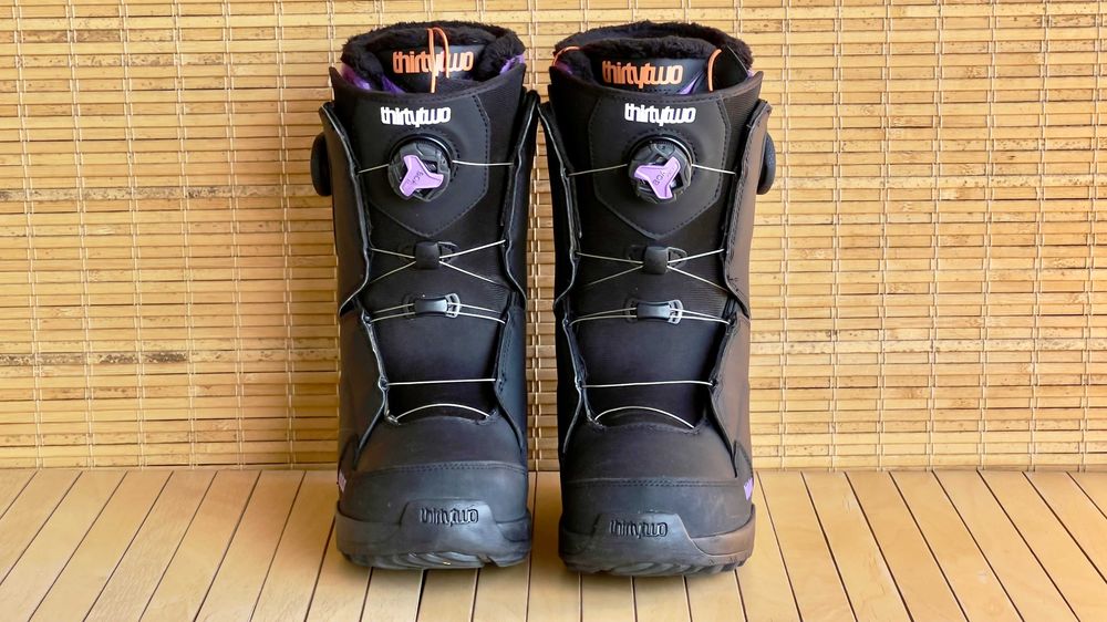 Buty snowboardowe damskie THIRTYTWO Zephyr Boa Wmn czrano-fioletowe (rozmiar 38,5] / stan BDB