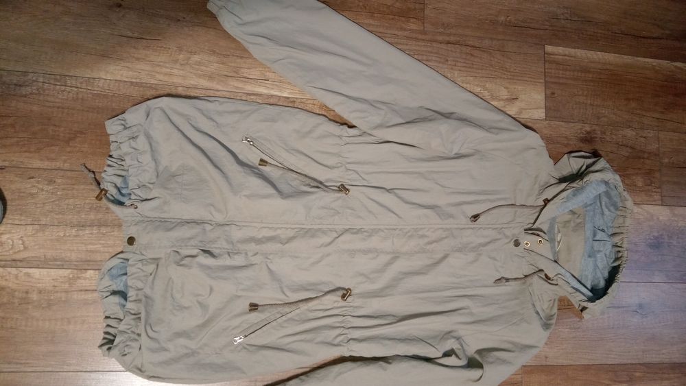 Kurtka parka cienka