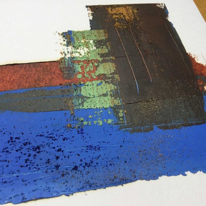 9 quadros de arte contemporânea.