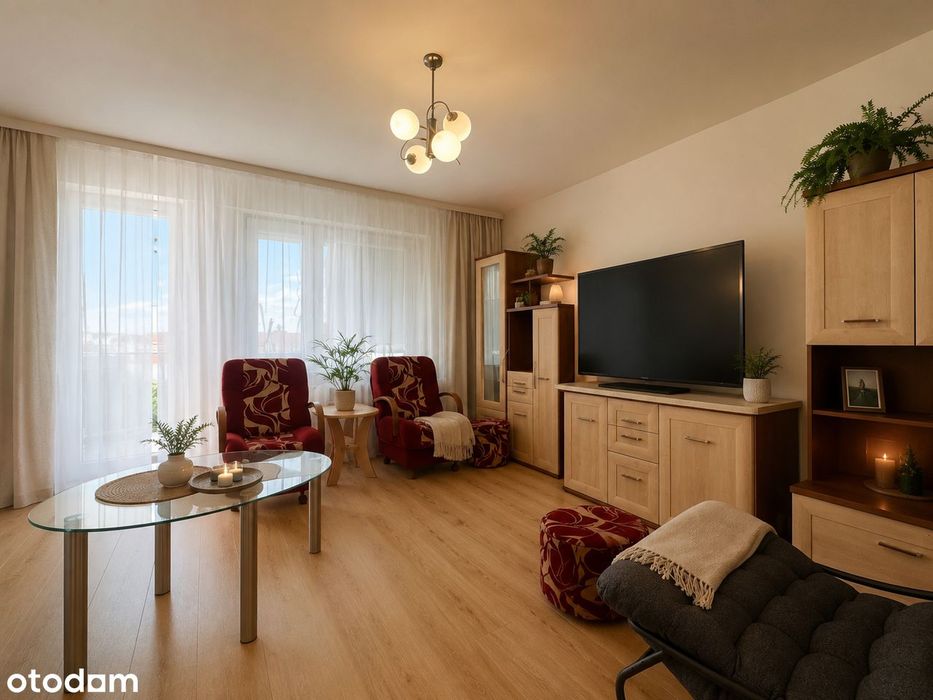 3 pokoje, 58,5 m², balkon, piwnica, Baranówka, ul.Osmeckiego