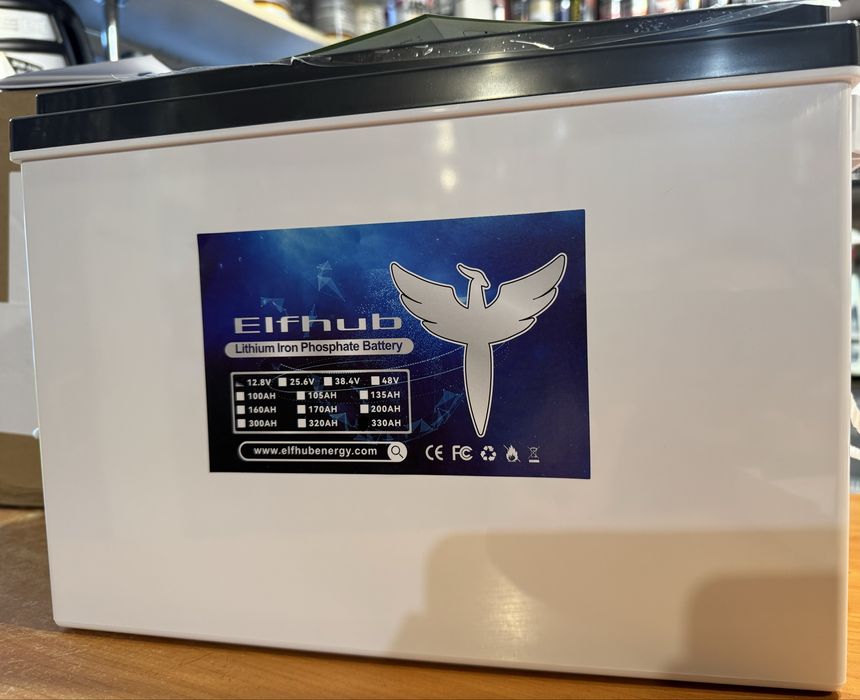 АКУМУЛЯТОР Lifepo4 330Ah 12V 200A BMS 15000+ Циклів 4.2кВт Bluetooth