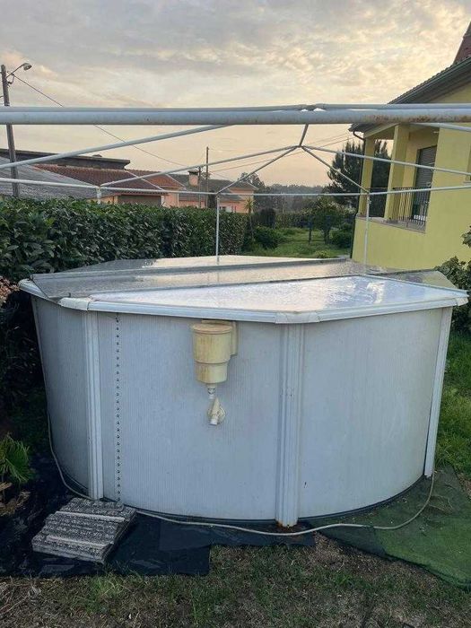 Piscina Gre Fidji 300x120 KIT300ECO (USADA)