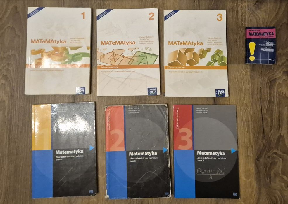 Matematyka matura, zbiór zadań dla liceów i techników
