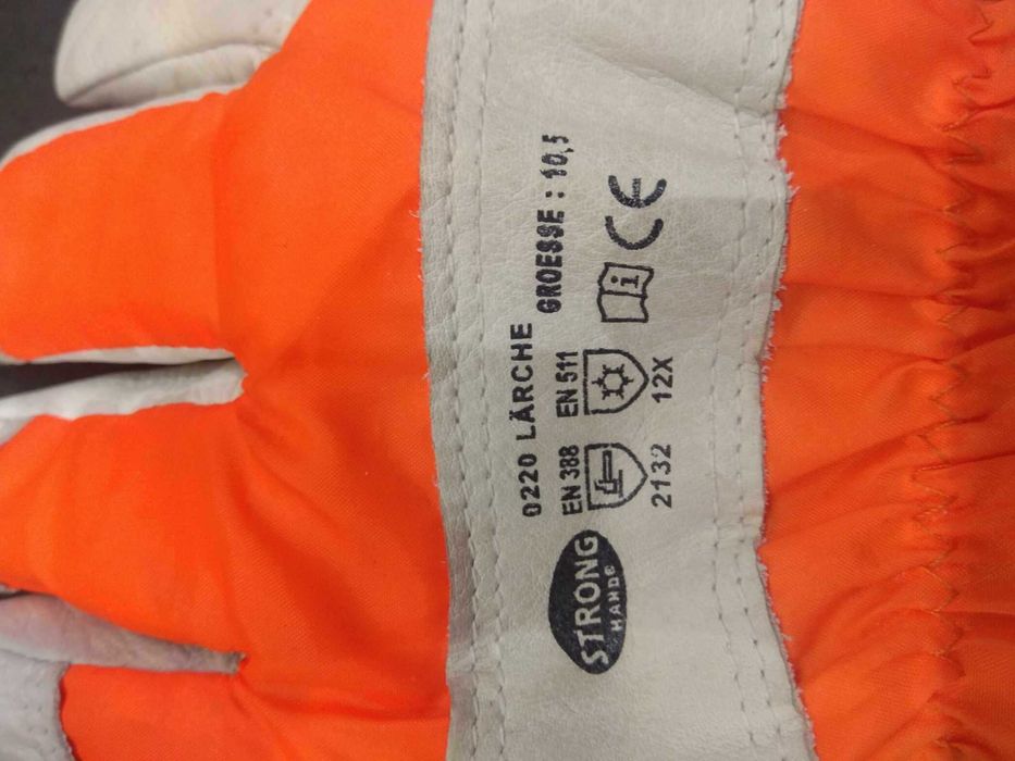 Rękawice ochronne termiczne odblaskowe