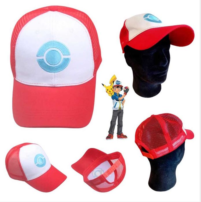 nowa czapka Ash Ketchum