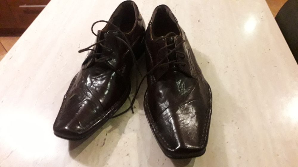 Buty lakierki męskie rozmiar 39 AGDA Myślenice