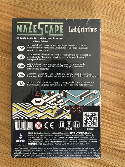 Mazescape Labyrinthos NOVO EMBALADO