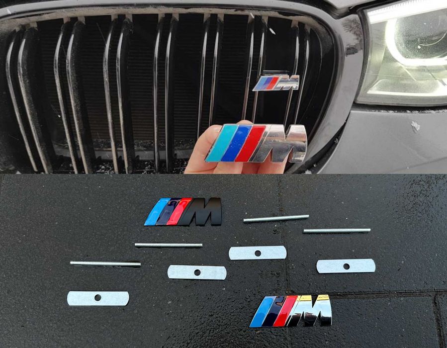 Шильдик на решетку радиатора BMW M E34 E36 E38 E39 E46 X5 X6 X3 X1 БМВ