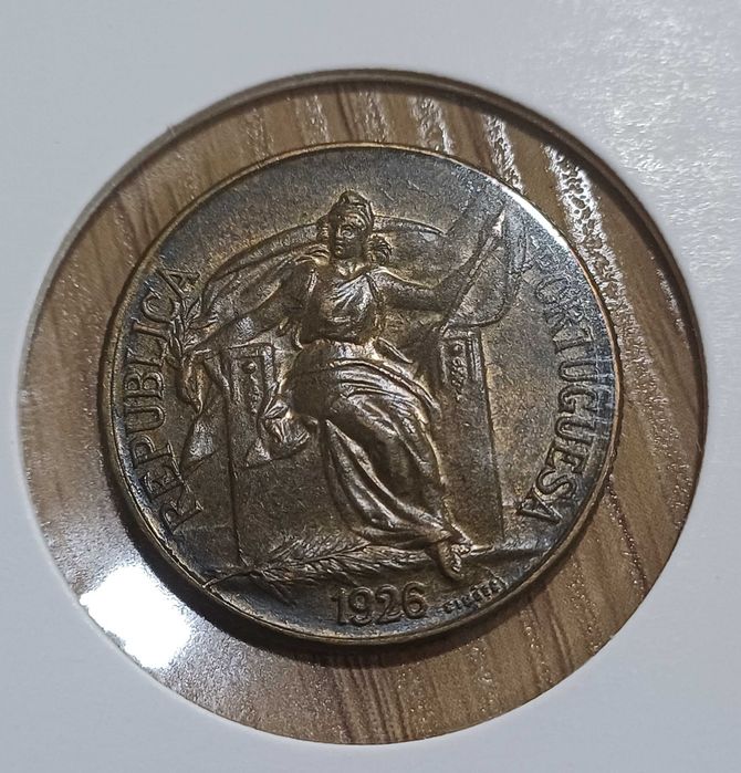 Moeda de 1$00 1926 Escassa