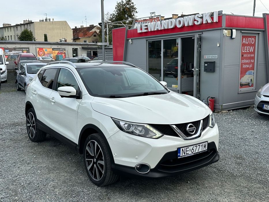 Nissan Qashqai 1.5 Diesel 110KM / Bogata Wersja Wyposażenia TEKNA / ZAMIANA