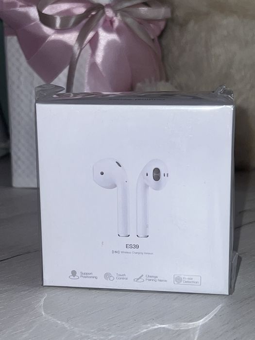 Навушники, бездротові навушники Hoco ES39 Wireless Charging Version