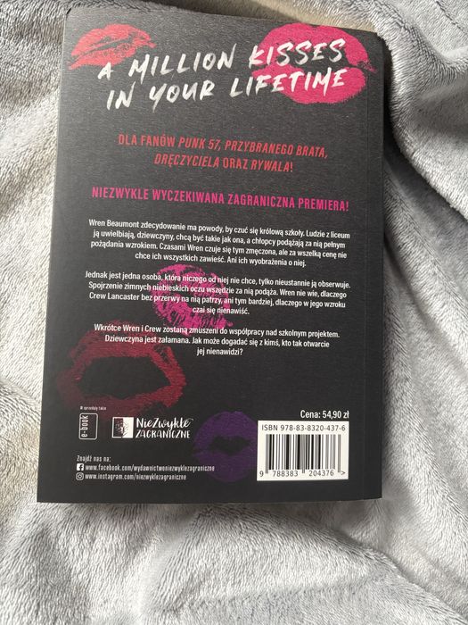 A million kisses in your lifetime- Monica Murphy