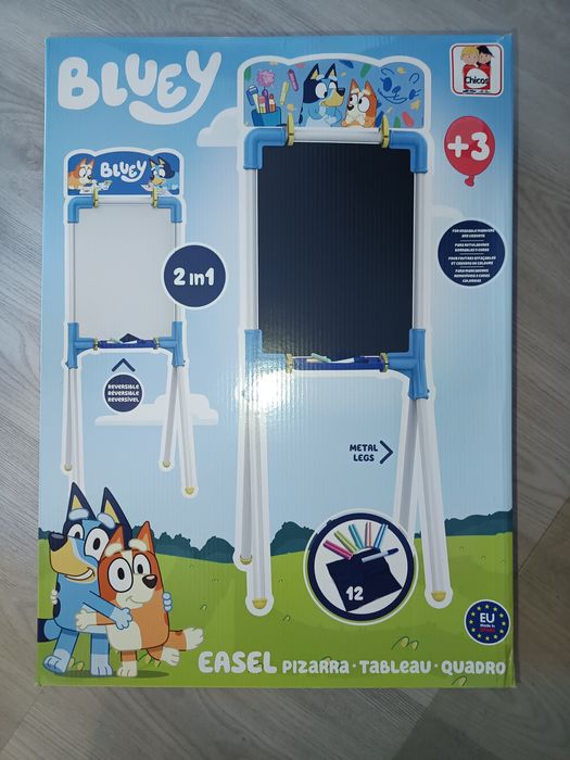 Quadro para giz e caneta Bluey