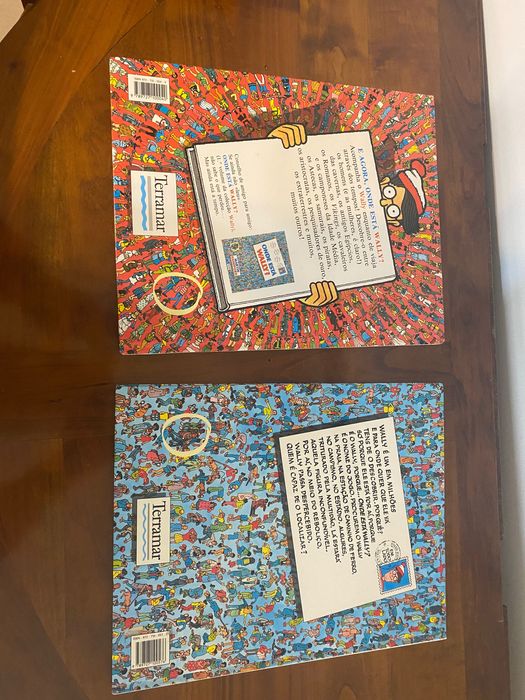 Livros “Onde está o Wally?”