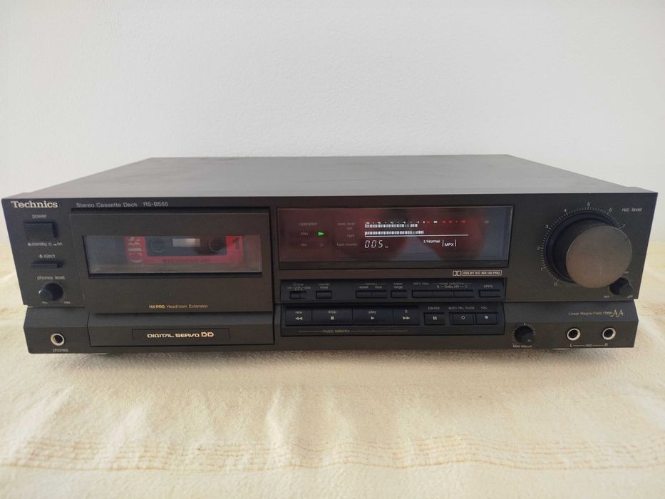Magnetofon kasetowy Technics RS B555 HX Pro do ogarnięcia przesyłka 0zł