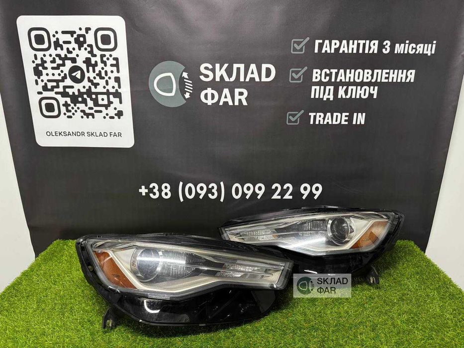 Фари оптика AUDI A6 C7 2014+ XENON USA Фара комплект Ауді А6 С7 Ксенон США - Гарантія 3 місяці, trade in, встановлення