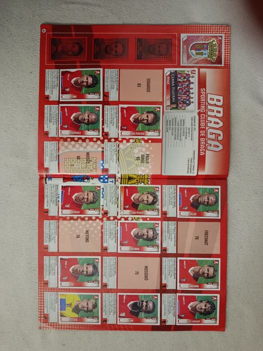 Caderneta Futebol 2008-09  Liga Portuguesa + 5 SAQUETAS
