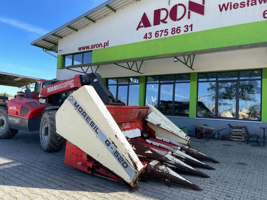 Claas MORESIL 5-75  przystawka do kukurydzy na ziarno Moresil 5 rzędów