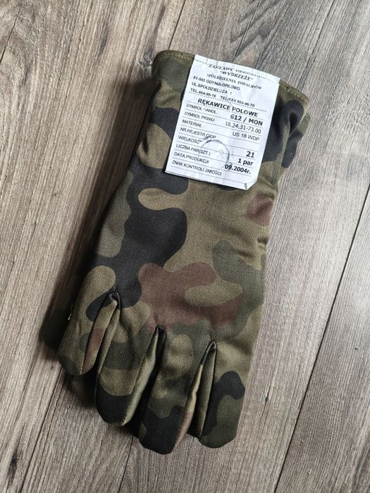 Rękawice polowe wojskowe 612/MON