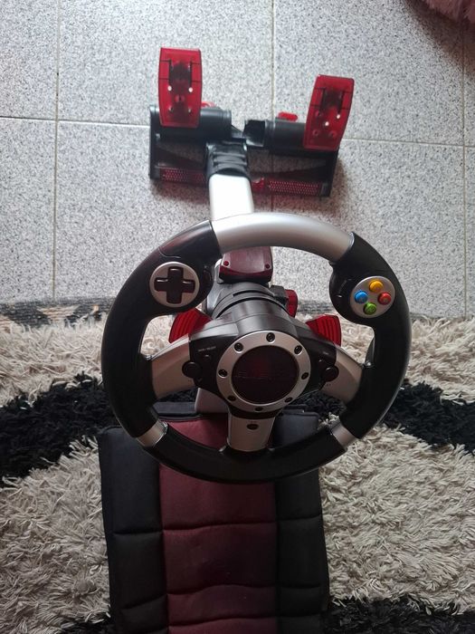 Racing gamester completo, banco e volante