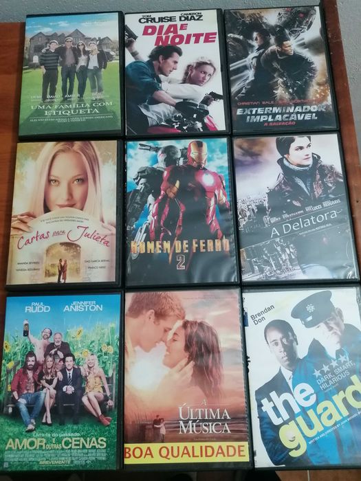 filmes, comédia, acção, terror, romance, etc
