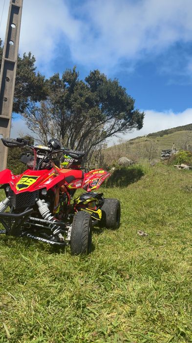 Vendo ou troco Suzuki LTR450