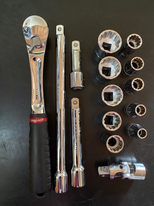 Conjunto roquete 1/2” Facom