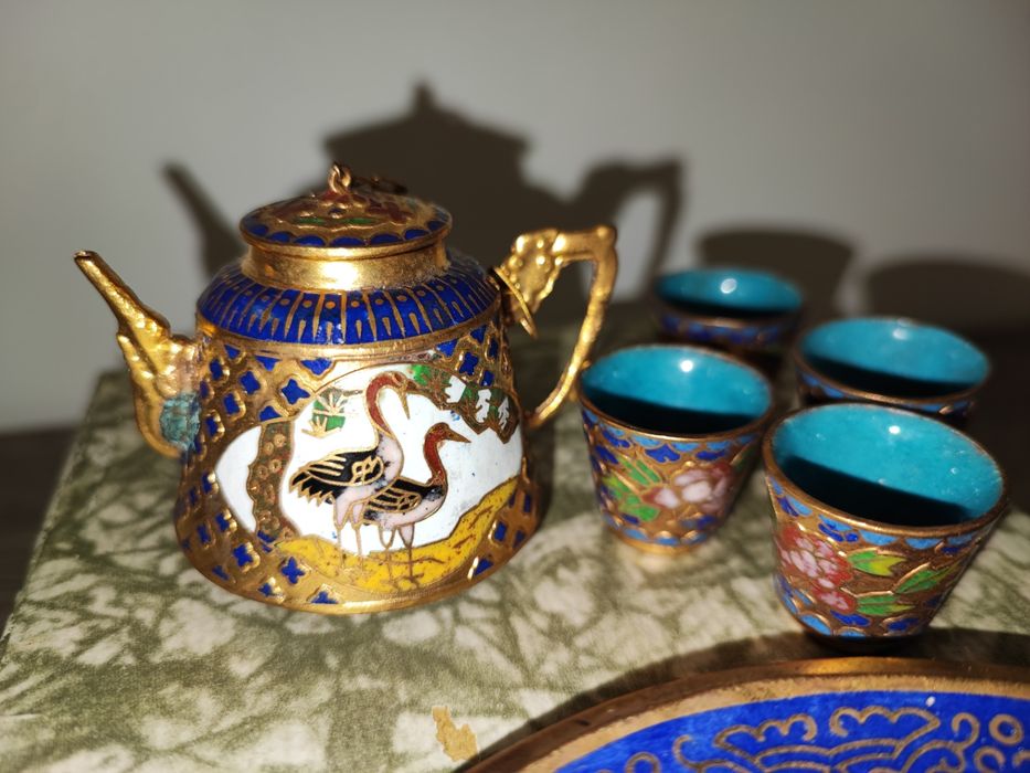 Conjunto em Cloisonné